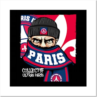 collectif ultras paris Posters and Art